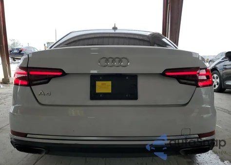 2019 Audi A4 Premium из США, поврежденный, VIN WAUGMAF44KN008382